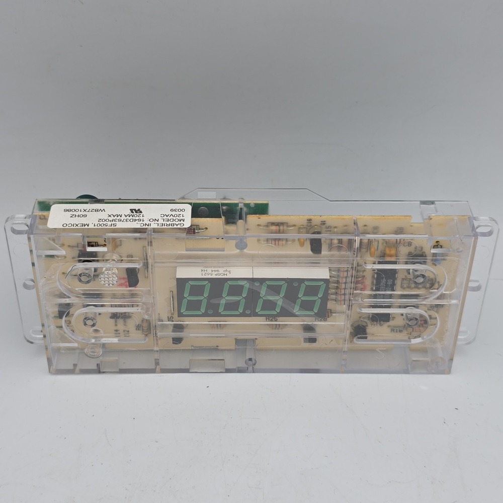 GE Oven/Stove Control Board WB27X10086 Digital Display Clock Timer